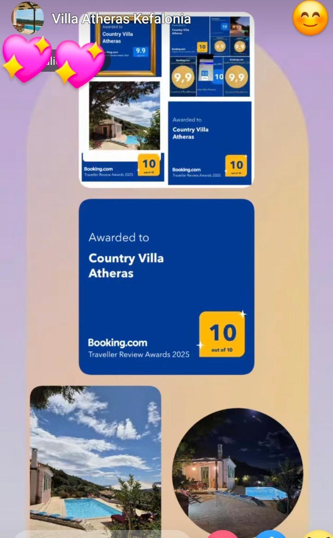 Country Villa Atheras Екстер'єр фото